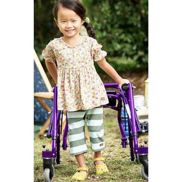 Matilda Jane Girls Size 2 Top Bundle Floral Peasant BlouseTunic Boho Boutique - Picture 6 of 6